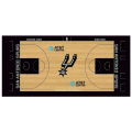 Pavimentazione per basket indoor personalizzata in 3D