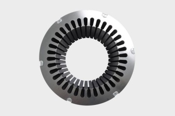 Motor stator core laminations