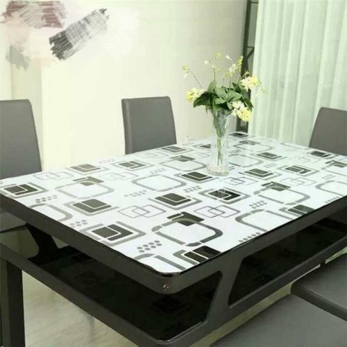 wipe clean oilcloth pvc printed cover table cloth