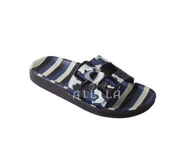 Simple stripes comfort sandal slippers