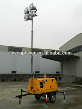 30kW Mobile Light Tower Generator with Floodlight