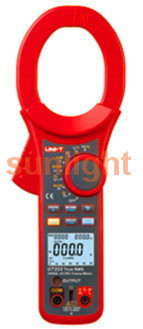 True RMS 2500A Digital Clamp Meter, AC/DC/Resistance/Frequency/Capacitance/Temperature Clamp Multimeter, UT222