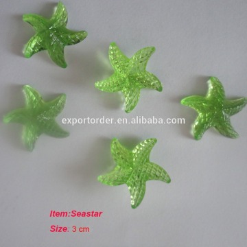 plastic seastar for fish tank decoration