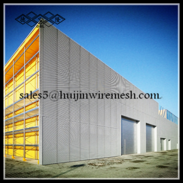 expanded metal mesh facade/facade aluminum mesh