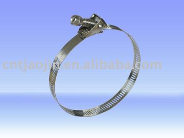 Quick release hose clamp