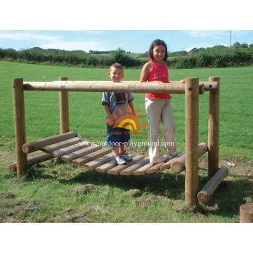 Matériel de jeu en bois extérieur d&#39;école pour des enfants