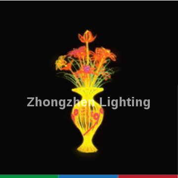 3D decorating light Christmas motif light rope light