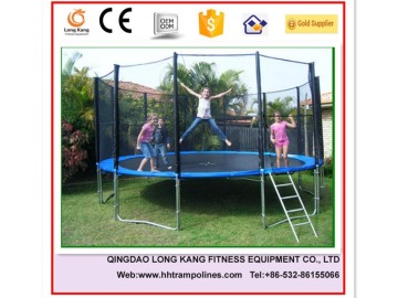 kids playground games 14ft trampoline park,kangoo jump trampoline for sale