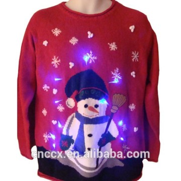 15STC5003 lightup ugly christmas sweater