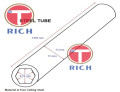 Lạnh rút liền mạch bên trong hình lục giác thép hình ống