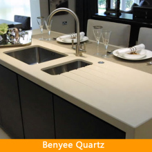 Newstar quartz molded sink countertop