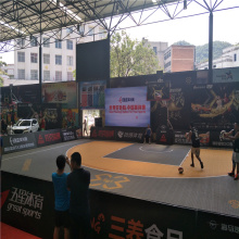 FIBA Approbation Basketball Sport Court Tiles Enlio Ses Cover