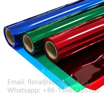 High Glossy Color PVC Transparent Sheet