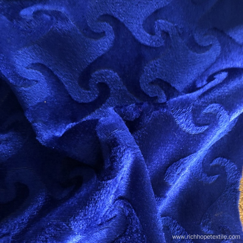 Hot Selling Cheap Crushed Velvet Upholstery Fabric