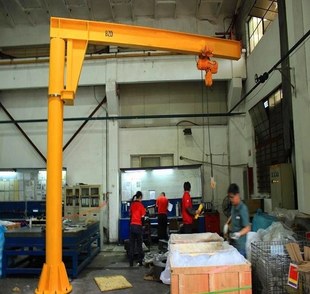 Bz Indoor Fasten to a Post Stationary Cantilever Jib Crane