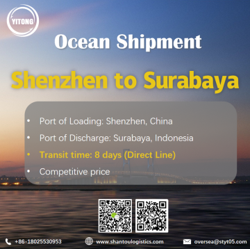 Sea Shipment from Shenzhen to Surabaya