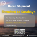 Remessa marítima de Shenzhen para Surabaya