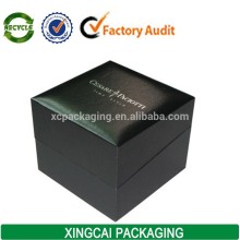 personalized luxury plastic leatherette watch box