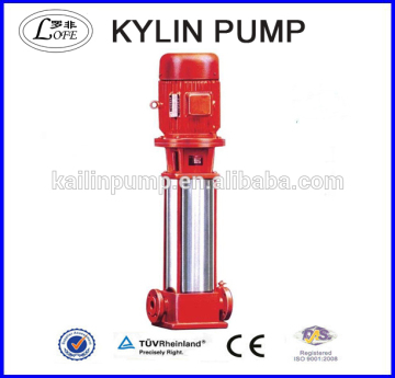 vertical fire fighting booster water pumps