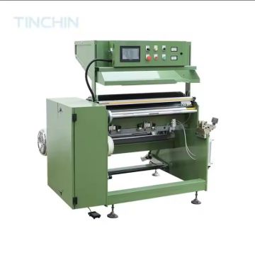 automatic plastic film slitting paper machine