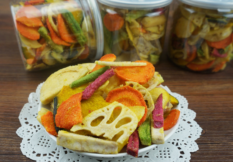 Dried fruits and vegetables