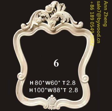 Antique Carved Wooden Mirror Frames