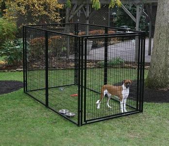 China wholesale metal dog kennel / dog kennel cage / galvanized steel dog kennel