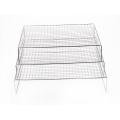 3-layer folding microwave oven outdoor baking cooling rack