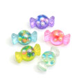 Neue Kawaii 14 * 25MM Resin Pearl Decor Wrapped Candy Cabochons Flatback Flat Back Harz Candy Cabochons Slime Charms