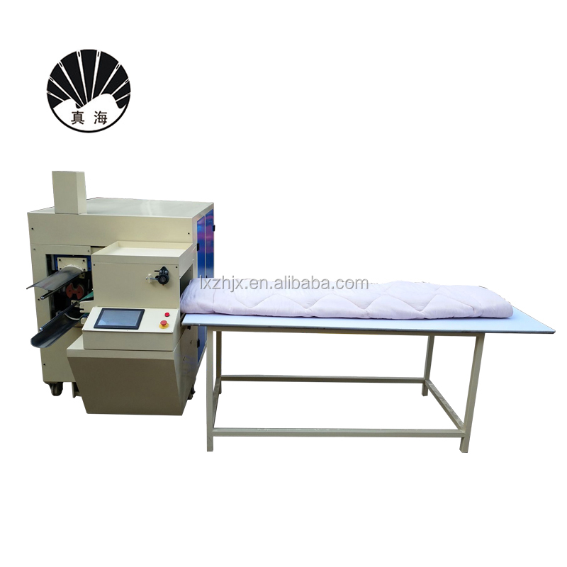 JBJ-7 Auto pillow roll packing machine, pillow coiling machine