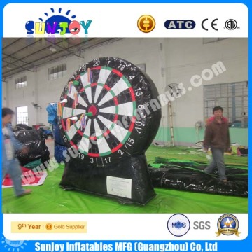 inflatable foot darts for sale inflatable dart game/inflatable soccer darts inflatable dart board