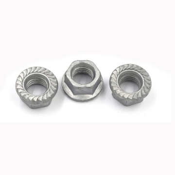 Kacang Flange Hexagon Hot Dip Galvanized Hot DIN6923