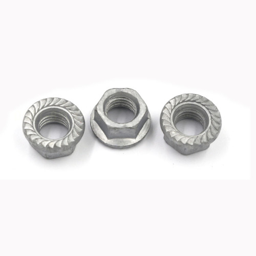 Porcas de flange hexagonais galvanizadas por imersão a quente DIN6923