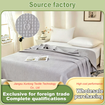 Machine Washable Tencel Blanket in Gray