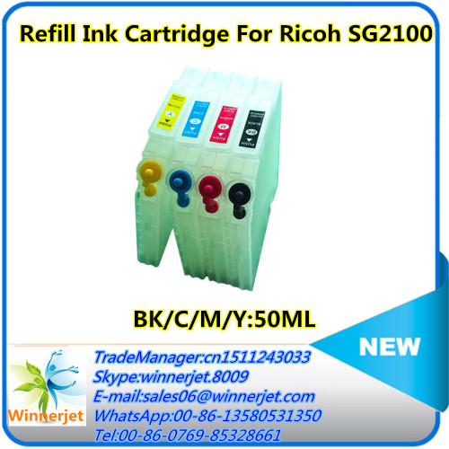 Ink Cartridges Wholesale Refill Ink Cartridges For Ricoh GC41 SG2100