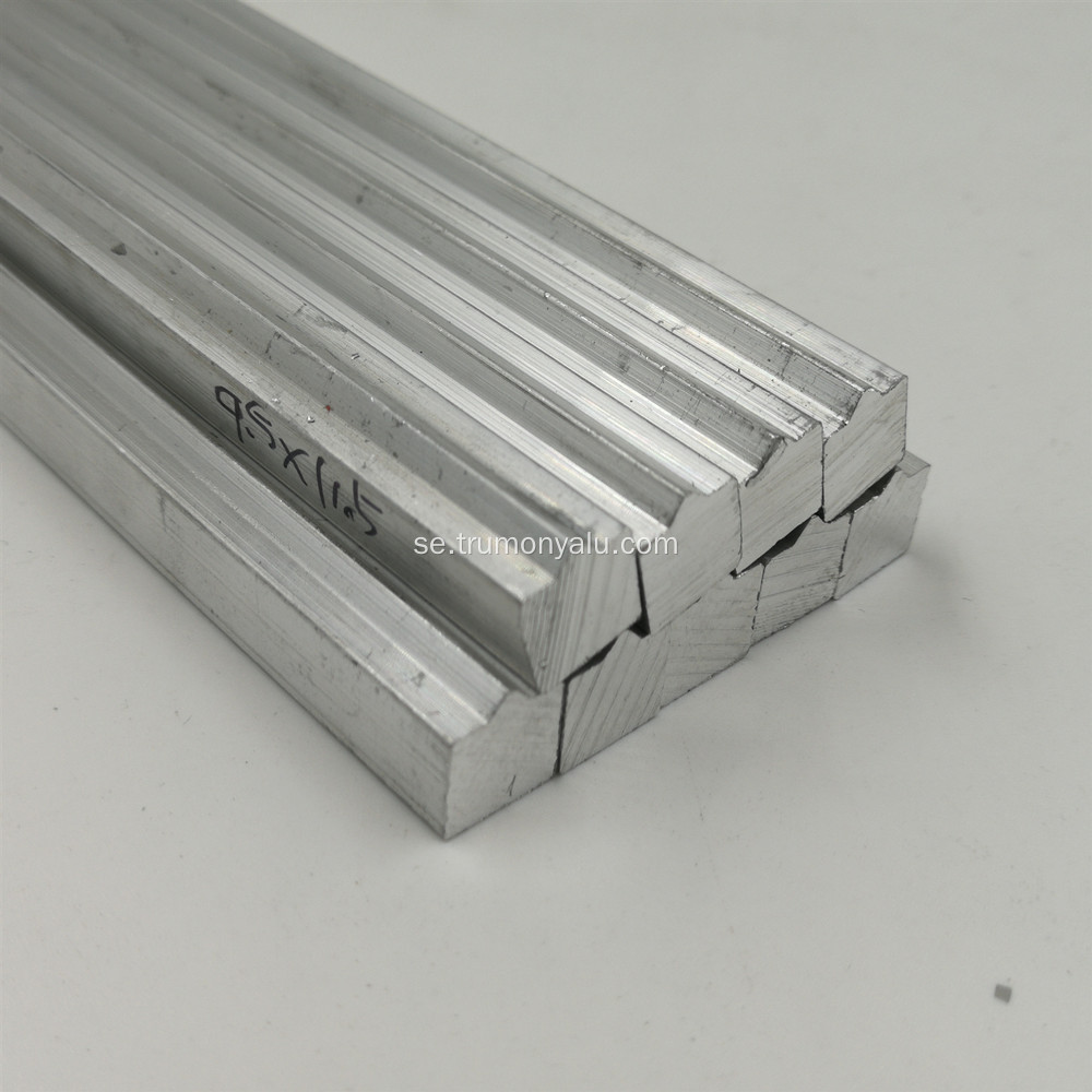 Aluminium Extrusion Header Bar för bilradiatorer