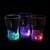 Light up Cola Glasses Flashing Blinking LED Cups Barware Bell Soda Glass Pop