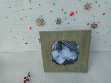 Antique Wooden Photo Frame