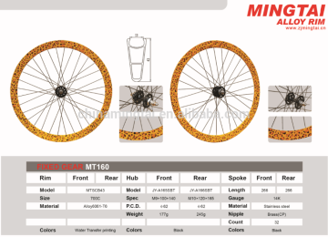 MT160 fixie bike alloy wheels , bicicleta fixie wheels