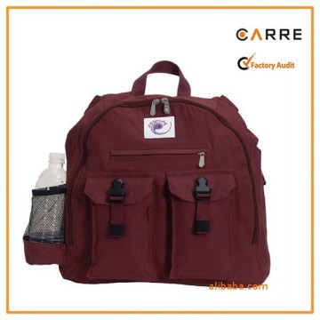 unique design organic cotton baby diaper back pack