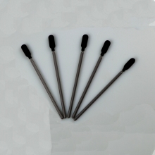 Black Open-Cell Cleanroom Foam Tip Swab