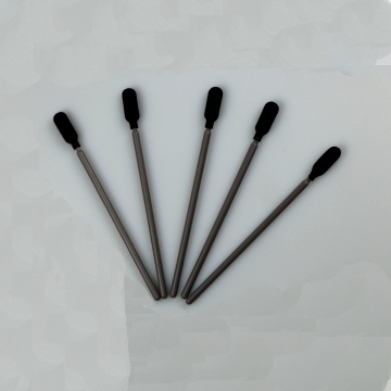 Black Open-Cell Cleanroom Foam Tip Swab