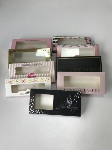 Wholesale Custom Paper Eyelash Packaging Box