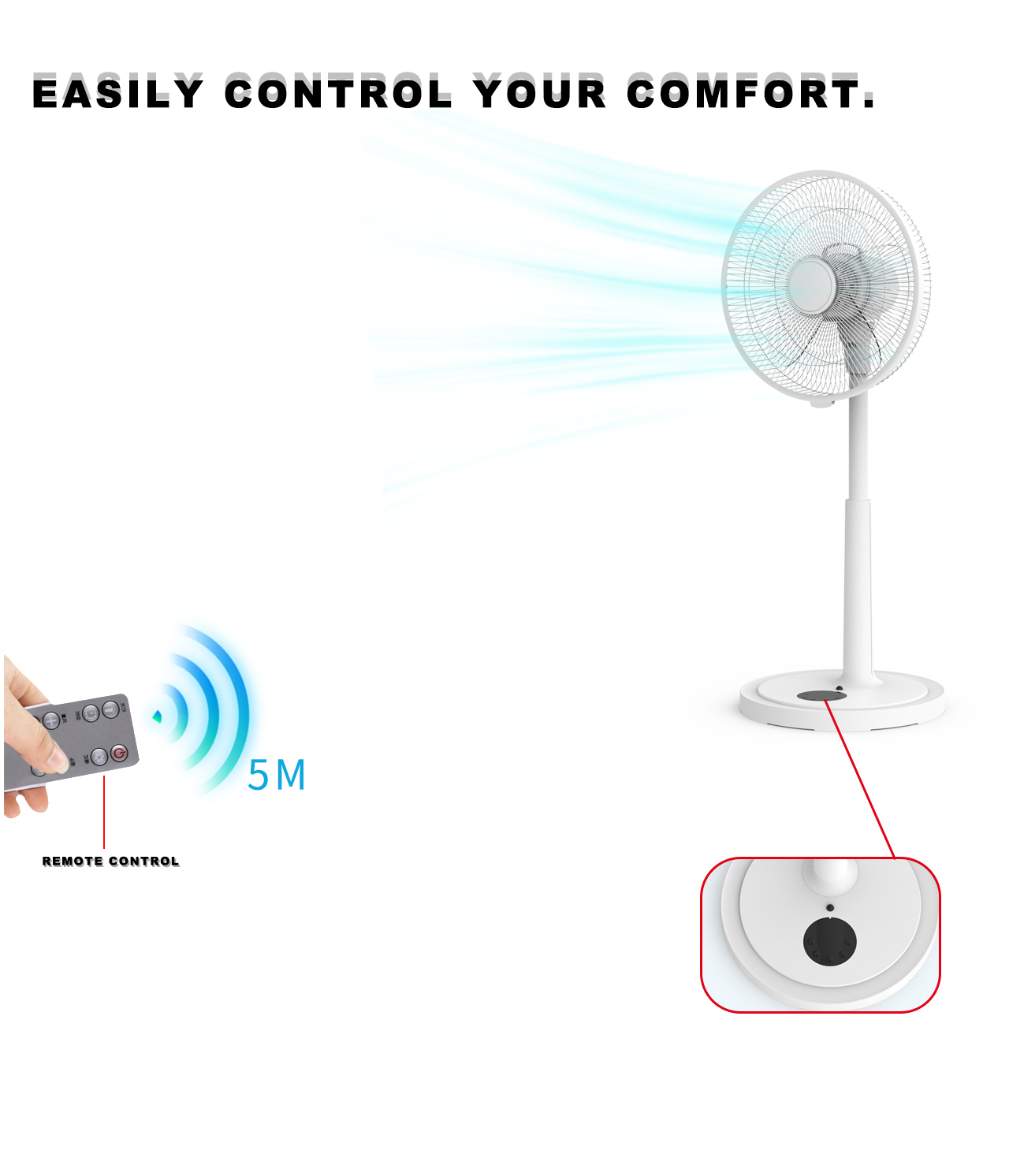 F195 pedestal fan control F195 pedestal fan control