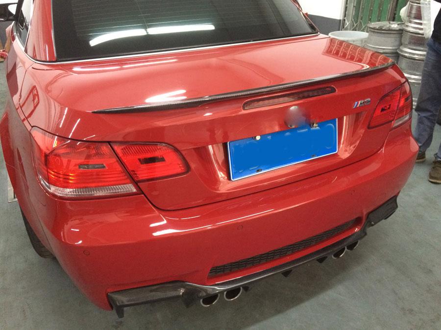 Carbon Fiber E93 Rear Deck Spoiler for BMW 3Series 325i 328i 330i 335i 07-13