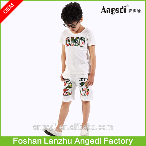 Children boys 100% cotton clothing sets