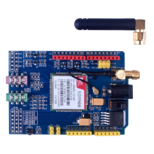 SIM900 GPRS/GSM Shield Development Board - Quad-Band GSM Module Compatible with GPS