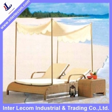 Interlecom Rattan Chaise Longue
