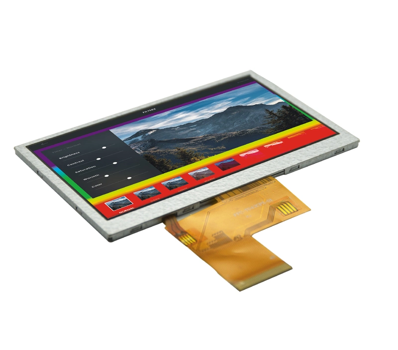 4.3" 40-Pin TFT Display - 480X272 with Touchscreen