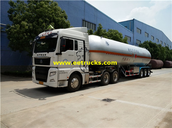 49m3 27ton NH3 Trailers za Usafirishaji